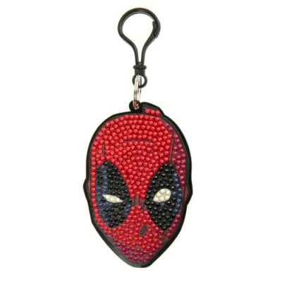 Image of CRYSTAL ART Deadpool Bag Charm (Marvel)
