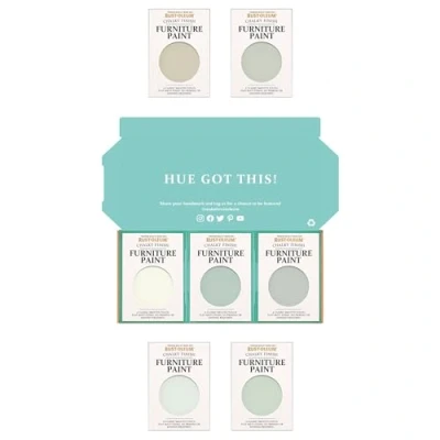 Image of Rust Oleum Furniture Paint in Chalky Finish Fresh Greens Tester Box