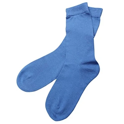 Image of Lady&#039;s Silk Socks Thermal Sock One Size (3 7) (Blue)