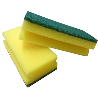Image of 20 Pieces Extra Large Heavy Duty Scrub Sponge, Durable Scourer Removes Grease &amp; Burnt on Food Easily With Easy Grip