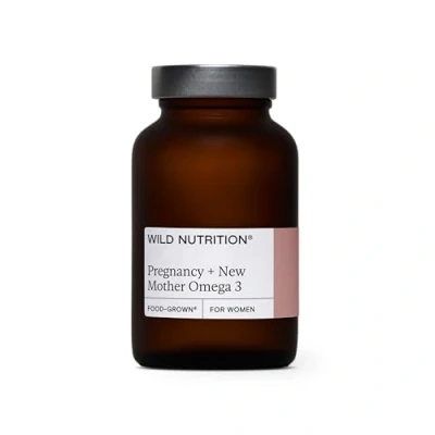 Image of Wild Nutrition Pregnancy + New Mother Omega 3 60 caps