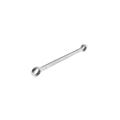 Image of GEDORE Double ended ring Spanner, AF 8+10 mm, Straight, Flat, Slender, Bi hex, UD profile, 4 8x10