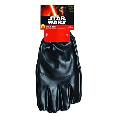Image of Rubie&#039;s Official Adult&#039;s Star Wars Kylo Ren Gloves One Size Halloween