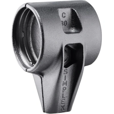 Image of Halder 3711080 Reinforced Cast Steel Housing for Soft Face Mallet, Multi Colour, 80 mm
