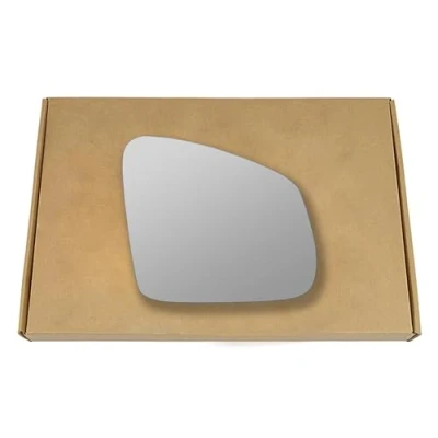 Image of Less4spares side View Replacement Wing Mirror Glass Compatible with Smart Fortwo Forfour 2014 2023 Convex Right Driver off RHS O/S
