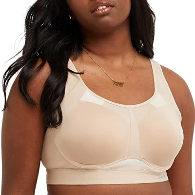 Image of Champion Women&#039;s Motion Control Underwire Sports Bra, Paris Nude, 40DD