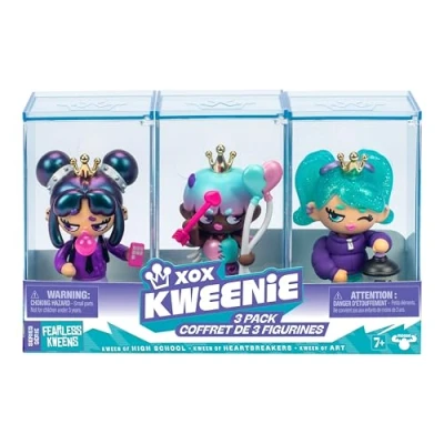 Image of Xox Kweenie Fearless Kweens Series Premium Figurine and Display Case