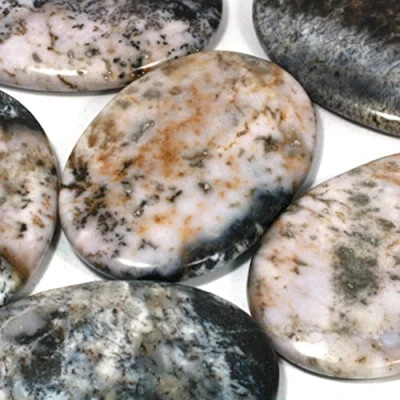 Image of CrystalAge Merlinite Palm Stone 70x50mm