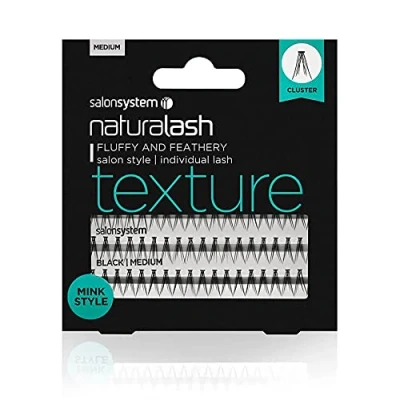 Image of Salon System Naturalash Individual Lash Texture (Wispy Style) Short