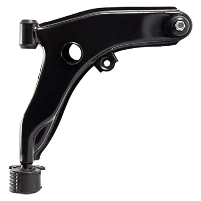 Image of MB907166, MB912078 Suspension Arm FEBI BILSTEIN 41232 with lock nuts ball joint, bearing(s) Front Axle Right Control Sheet Steel