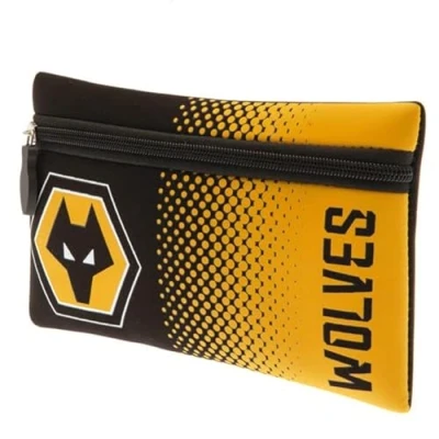 Image of Ran Wolverhampton Wanderers FC Fade Pencil Case Official Merchandise