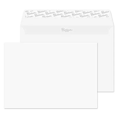 Image of Blake Business C5 162 x 229 mm 120 gsm Peel &amp; Seal Wallet Envelopes (31454) Ice White Wove Pack of 25