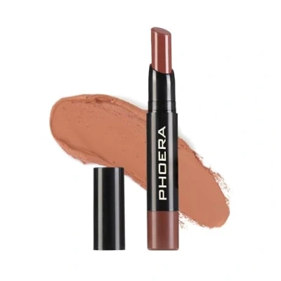 Image of PHOERA Ultra Matte Non Transfer Lipstick, 24hr Long Lasting, Waterproof, Smudge Resistant, High Intensity Colour, Creamy Matte, Hypoallergenic (302 JANET)