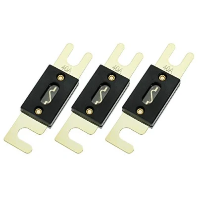 Image of BOJACK 40 Amp 32 VDC ANL Blade Fuse for car audio and video system(Pack of 3 pcs)