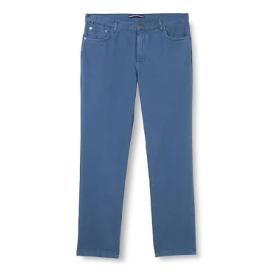 Image of Tommy Hilfiger Men Jeans Denton Stretch, Blue (Aegean Sea), 34W/34L