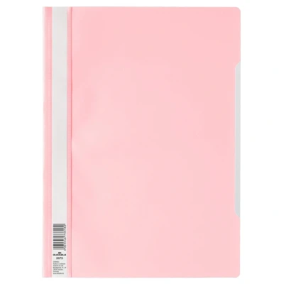 Image of Durable Clear View A4 Folder Light Pink