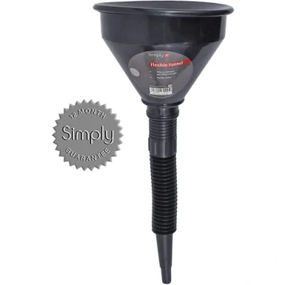 Image of 36x Simply (FUN01) 145mm*390mm Flexible Funnel FUN145