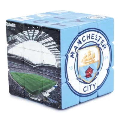Image of Paul Lamond Manchester City Football Club Rubik&#039;s Cube