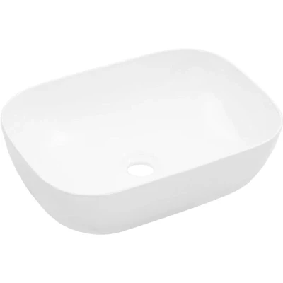 Image of vidaXL Wash Basin 45.5x32x13 cm Ceramic White