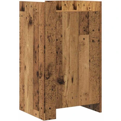 Image of vidaXL Sideboard Old Wood 45x35x75 cm Engineered