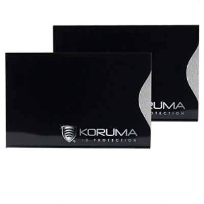 Image of RFID Blocking Debit Card Protector Id Theft NFC 100% Protection Sleeve Tested Shielded Credit Holder (KUK 70VBLS)