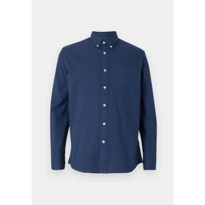 Image of SELECTED HOMME Men&#039;s Slhregrick ox Flex Shirt Ls S Noos, Moonlit Ocean, L