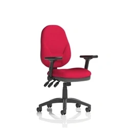 Image of Eclipse Plus XL Operator Chair Bergamot Cherry Adjustable Folding Arms