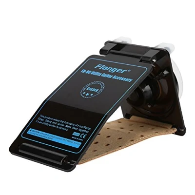 Image of Guitar Stand, Portable PU Leather Neck Rest Instrument Accessory for Players