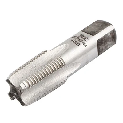 Image of Sourcingmap ZG1/2 14 55 Degree Taper Pipe Thread 4 Flutes HSS Screw Tap