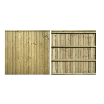 Image of Premier Feather Edge Semi Braced Fence Panel 1830mm x 1500mm (5ft)