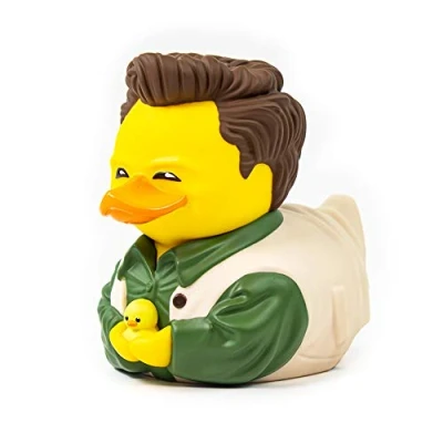 Image of TUBBZ Boxed Edition Chandler Bing Collectible Vinyl Rubber Duck Figure Official Friends Merchandise Movies &amp; TV