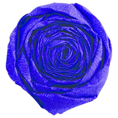 Image of Clairefontaine Ref 903011C Superior Quality Crepe Paper (Pack of 10 Sheets) 2 x 0.5m Sized Sheets, 40% Creppage, 32gsm Paper, Delivered Folded Violet Purple