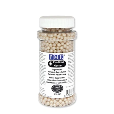 Image of PME Sugar Pearls Pearlized Oyster 100 g