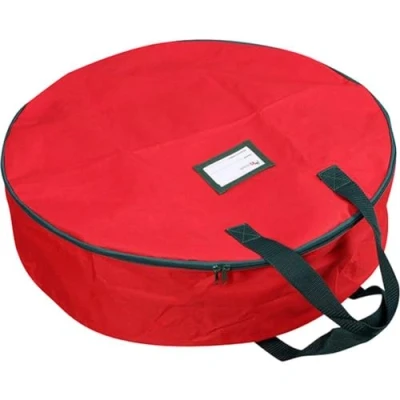 Image of Christmas Tree Storage Bag Oxford Foldable Bags Xmas Decoration Wreath Organizer Utensils