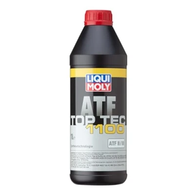 Image of P000239 Automatic Transmission Fluid LIQUI MOLY Top Tec ATF 1100 3651 III 1l red BMW: 3 Coupe, 5 Saloon, X5, MERCEDES BENZ: SLK, S Class Coupe