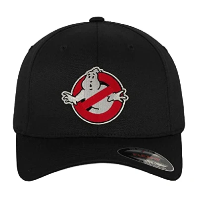Image of Ghostbusters Officially Licensed Flexfit Cap (Black), Small/Medium