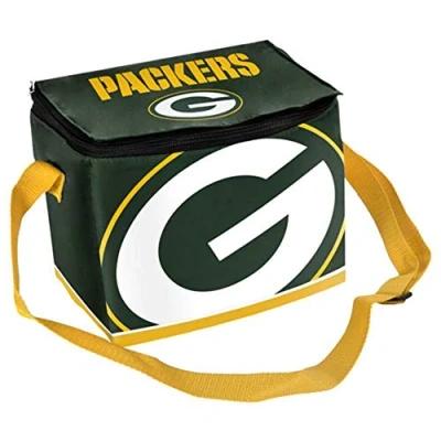 Image of FOCO Green Bay Packers Big Logo Team Lunch Bag
