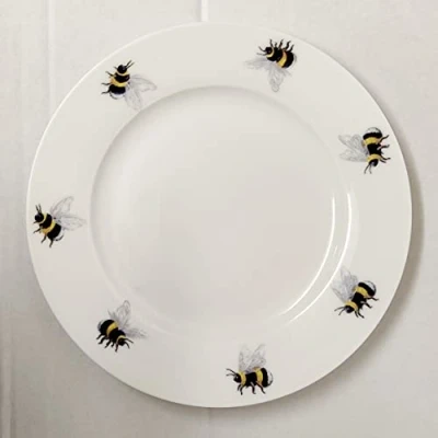 Image of Bumble Bees Fine Bone China Plate 17 cm