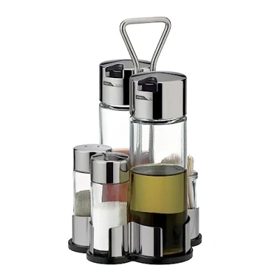 Image of Tescoma Club Oil Vinegar, Salt Pepper and Toothpicks Set