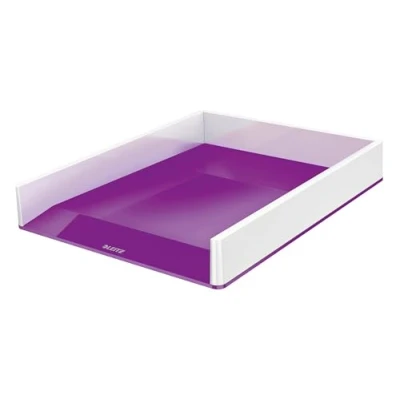 Image of Leitz WOW Letter Tray Dual Colour, Purple