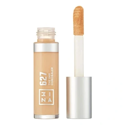 Image of 3INA MAKEUP Vegan Cruelty Free The 24h Concealer 627 Ultra light nude. Dark Circles and Blemish Liquid Soft Chunky Applicator