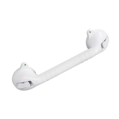 Image of WENKO 7821100 Wall Grip Secura White 59 cm with Indicator, Plastic, 42 x 11.5 8.5 cm,