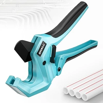 Image of SHALL 1 5/8 (44mm) Plastic Pipe Cutter, PVC Ratchet Cutter for Cutting 44mm OD PEX, and PPR Hoses High Quality
