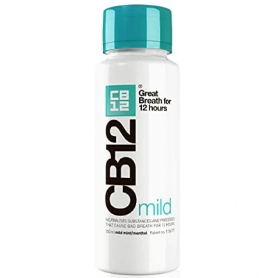 Image of CB12 Mild Mint Menthol Mouthwash 250ml x 3
