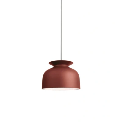 Image of GUBI Ronde pendant light Ø 40 cm, rust red
