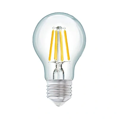 Image of Status Pack of 1 x 11watt Equivalent to 100w Filament GLS LED ES E27 Screw Cap Clear Cool White Light Colour 4000k