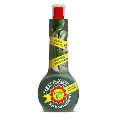 Image of Baby Bio Houseplant Feed and Mist, 175 ml Ready To Use Fertiliser Mist Spray for Growing Healthy Houseplants Humidity Support Indoor Plant Nutrition
