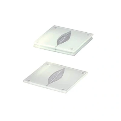 Image of Zeller 26232 10 x cm Coaster Glass, Set of 4