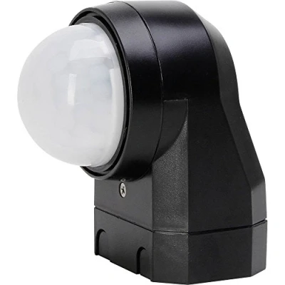 Image of Kopp Infracontrol 824605012 Motion Sensor 240 12 m Range Infrared Surface Mounted for Outdoor and Indoor Use IP54 Black