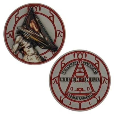 Image of Silent Hill Limited Edition Pyramid Head Coin